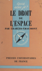 eBook, Le droit de l'espace, Presses universitaires de France (réédition numérique FeniXX)