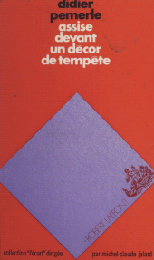 E-book, Assise devant un décor de tempête, Robert Laffont (réédition numérique FeniXX)