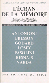 E-book, L'écran de la mémoire : Essai de lecture cinématographique, Seuil (réédition numérique FeniXX)