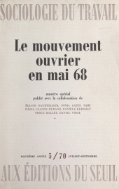 E-book, Le mouvement ouvrier en mai 68, Seuil (réédition numérique FeniXX)