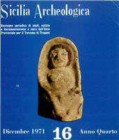 Fascicolo, Sicilia archeologica : IV, 16, 1971, "L'Erma" di Bretschneider