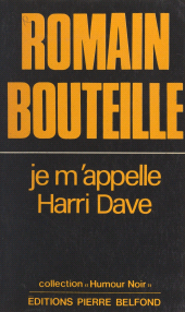 eBook, Je m'appelle Harri Dave, Belfond (réédition numérique FeniXX)