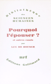 E-book, Pourquoi l'épouser ?, Gallimard (réédition numérique FeniXX)