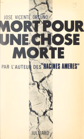 E-book, Mémoires de ma haine (2) : Mort pour une chose morte, Julliard (réédition numérique FeniXX)