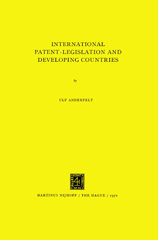 E-book, International Patent-Legislation and Developing Countries, Wolters Kluwer