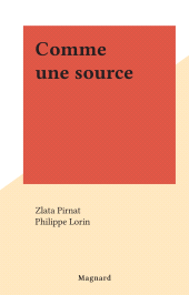 E-book, Comme une source, Magnard (réédition numérique FeniXX)