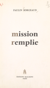 E-book, Mission remplie, Mazarine (réédition numérique FeniXX)