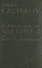 E-book, Le rendez-vous de Varennes : Ou Les occasions manquées, Plon (réédition numérique FeniXX)
