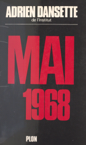 E-book, Mai 1968, Plon (réédition numérique FeniXX)