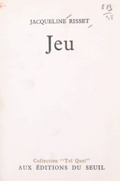 E-book, Jeu, Seuil (réédition numérique FeniXX)