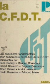 E-book, La C.F.D.T., Seuil (réédition numérique FeniXX)