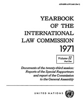 eBook, Yearbook of the International Law Commission 1971, United Nations Publications