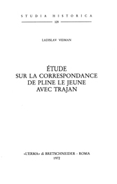 eBook, Etude sur la correspondance de Pline le Jeune avec Trajan, "L'Erma" di Bretschneider