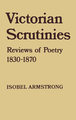 E-book, Victorian Scrutinies, Armstrong, Isobel, Bloomsbury Publishing