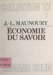 E-book, Économie du savoir, Armand Colin (réédition numérique FeniXX)