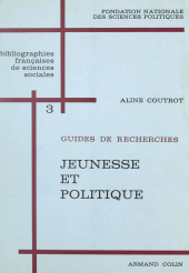E-book, Jeunesse et politique, Armand Colin (réédition numérique FeniXX)