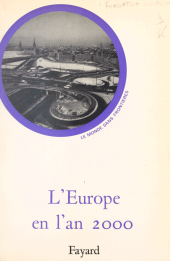 eBook, L'Europe en l'an 2000, Fayard (réédition numérique FeniXX)