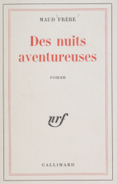 E-book, Des nuits aventureuses, Gallimard (réédition numérique FeniXX)