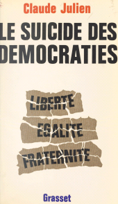 E-book, Le suicide des démocraties, Grasset (réédition numérique FeniXX)