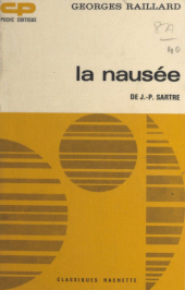 E-book, La nausée, de J.-P. Sartre, Hachette (réédition numérique FeniXX)
