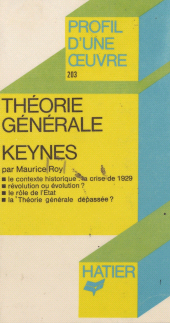 E-book, Théorie générale, Keynes : Analyse critique, Hatier (réédition numérique FeniXX)