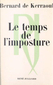 E-book, Le temps de l'imposture, Julliard (réédition numérique FeniXX)