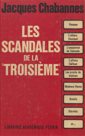 E-book, Les scandales de la Troisième : De Panama à Stavisky, Perrin (réédition numérique FeniXX)