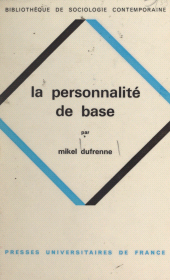 E-book, La personnalité de base : Un concept sociologique, Presses universitaires de France (réédition numérique FeniXX)