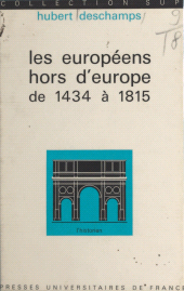 E-book, Les européens hors d'Europe, de 1434 à 1815, Presses universitaires de France (réédition numérique FeniXX)