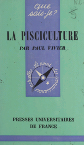 E-book, La pisciculture, Presses universitaires de France (réédition numérique FeniXX)