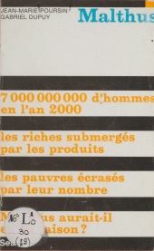 E-book, Malthus, Seuil (réédition numérique FeniXX)