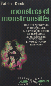 E-book, Monstres et monstruosités, Albin Michel (réédition numérique FeniXX)