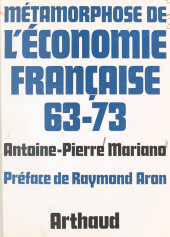 E-book, Métamorphose de l'économie française, 63-73, Arthaud (réédition numérique FeniXX)