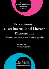eBook, Expressionism as an International Literary Phenomenon, John Benjamins Publishing Company