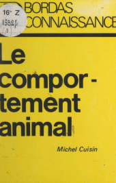E-book, Le comportement animal, Bordas (réédition numérique FeniXX)