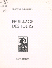 E-book, Feuillage des jours, Caractères (réédition numérique FeniXX)
