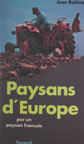E-book, Paysans d'Europe, Fayard (réédition numérique FeniXX)