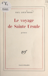 E-book, Le voyage de Sainte Ursule, Gallimard (réédition numérique FeniXX)