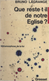 E-book, Que reste-t-il de notre Église ?, Grasset (réédition numérique FeniXX)