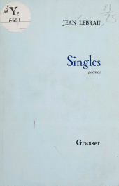 E-book, Singles, Grasset (réédition numérique FeniXX)
