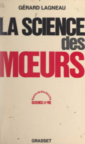 eBook, La science des moeurs, Grasset (réédition numérique FeniXX)