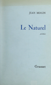 E-book, Le naturel, Grasset (réédition numérique FeniXX)