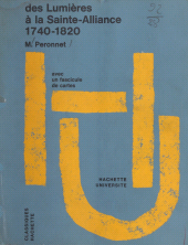 E-book, Histoire moderne (3). Des Lumières à la Sainte-Alliance, 1740-1820, Hachette (réédition numérique FeniXX)