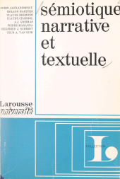 E-book, Sémiotique narrative et textuelle, Larousse (réédition numérique FeniXX)