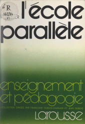 E-book, L'école parallèle, Larousse (réédition numérique FeniXX)