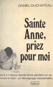 eBook, Sainte Anne, priez pour moi, Belfond (réédition numérique FeniXX)