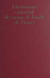 E-book, Dictionnaire et armorial des noms de famille de France, Fayard (réédition numérique FeniXX)