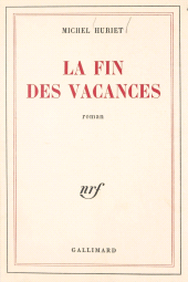 E-book, La fin des vacances, Gallimard (réédition numérique FeniXX)