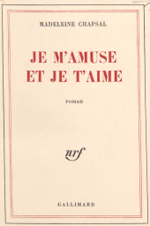 E-book, Je m'amuse et je t'aime, Gallimard (réédition numérique FeniXX)