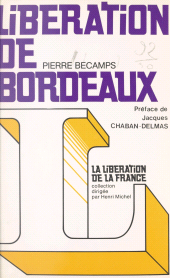 E-book, Libération de Bordeaux, Hachette (réédition numérique FeniXX)